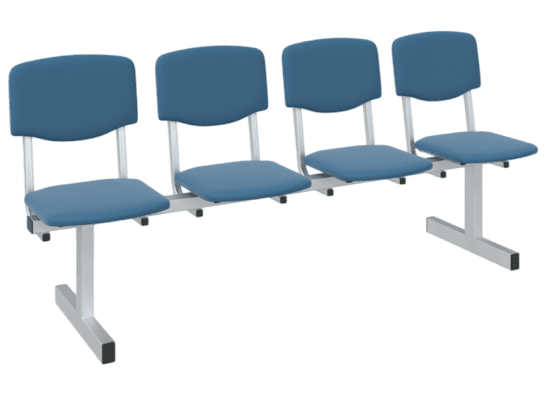 Секция мягких стульев «Мягкая №2» 4М без подлокотников